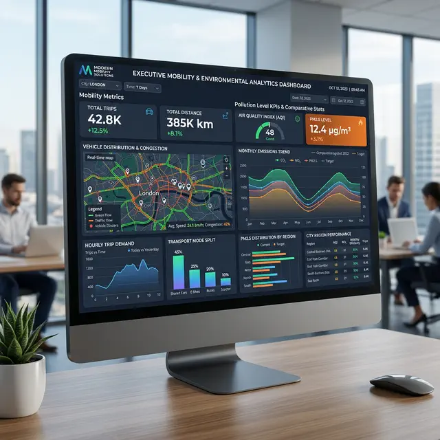Dashboard Executivo e Transparência