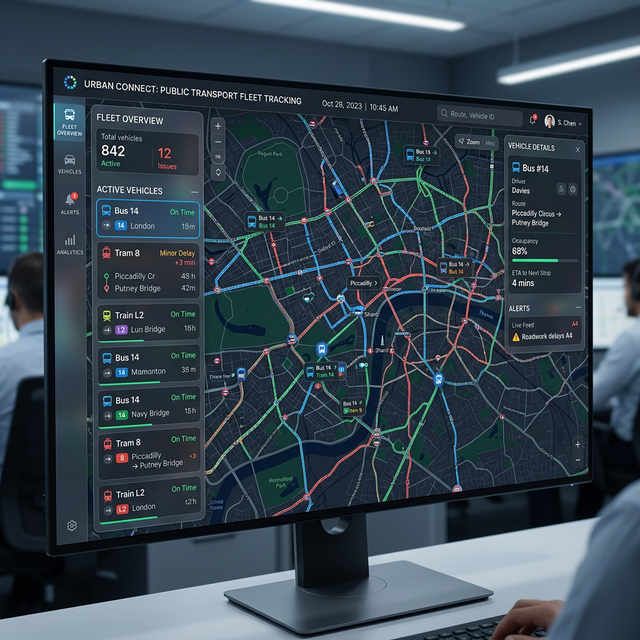 Inteligência de Frota e Transporte