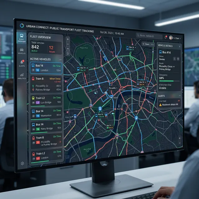 Inteligência de Frota e Transporte