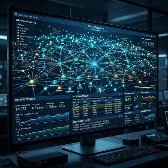Ingestão e Conectividade de Fluxos
