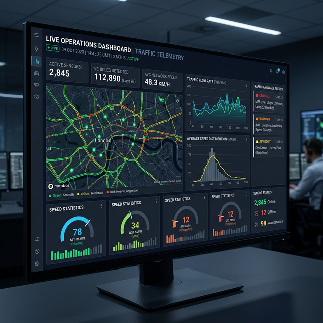 Painel de Operações em Tempo Real