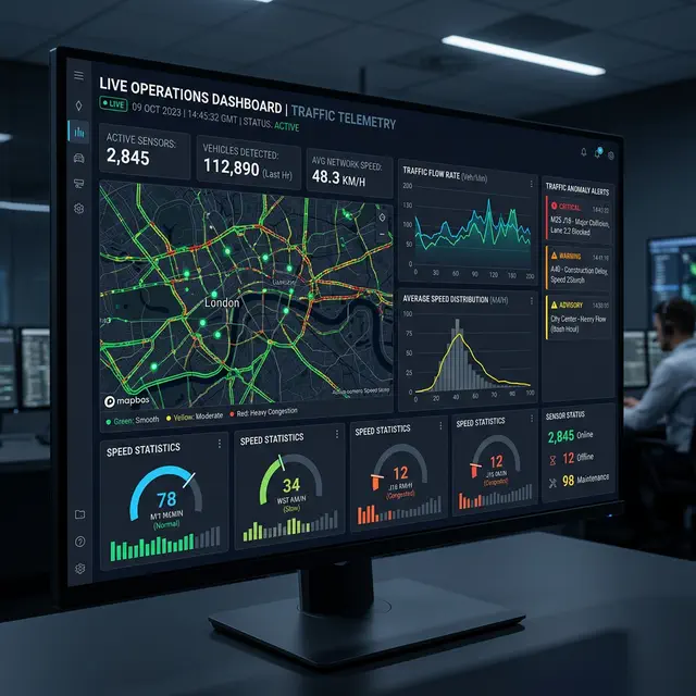 Painel de Operações em Tempo Real